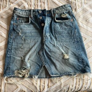 H&M &Denim - denim skirt size 4